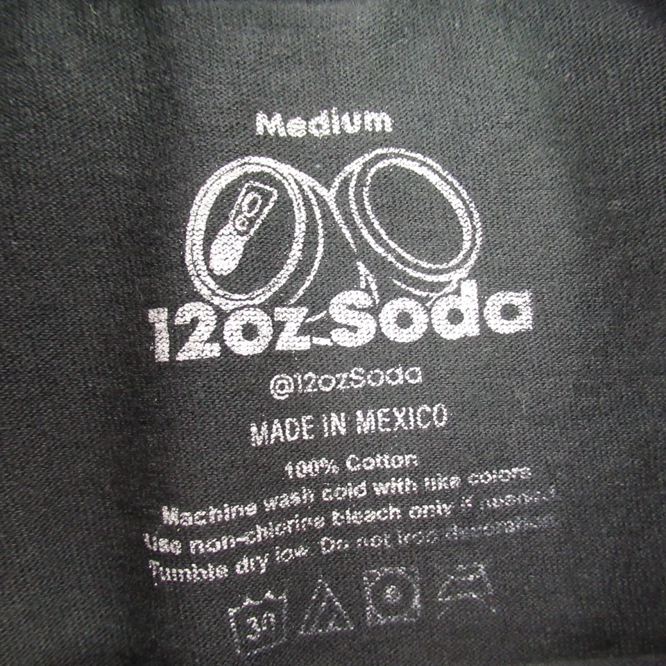 12Oz Soda Shirt Mens Medium Short Sleeve Crew Neck Outdoors Lightweight Casual - Image 2 of 4