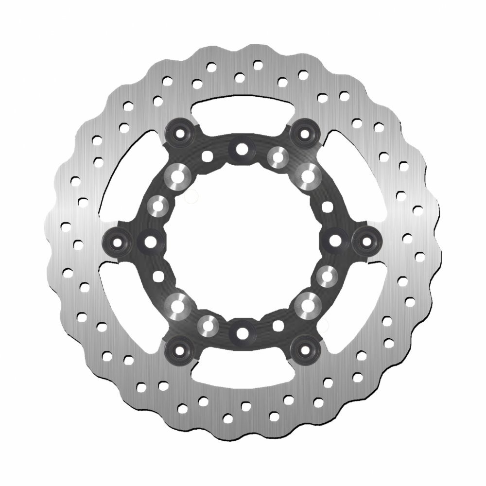 Disque de frein avant de précision NG pour Kawasaki KLX 250 au profil ventilé