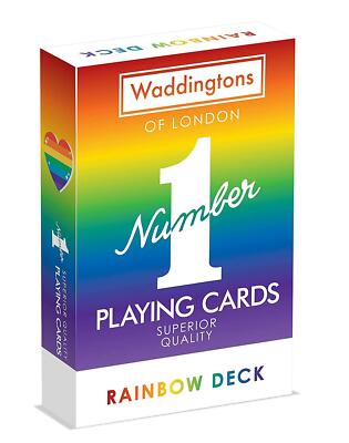 Rainbow Waddingtons Nummer 1 Spielkarten