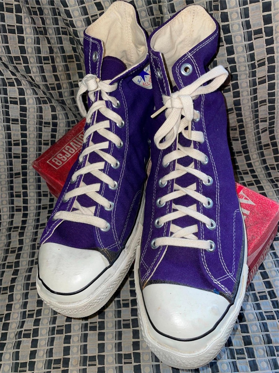 VTG 60 70S MEN NEW 15 BLACK LABEL CONVERSE CHUCK TAYLOR ALL STARS