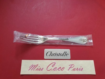 CUILLÈRE TABLE CHRISTOFLE FRANCE RUBANS 20.5 CM BLISTER NEUF METAL ARGENTE