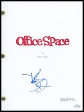 Diedrich Bader "Office Space" AUTOGRAPH Signed 'Lawrence' Script Screenplay ACOA
