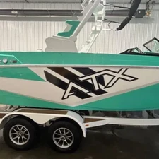 Tige Boats ATX Starboard Side Vinyl Graphic Decal Black Q8044SB