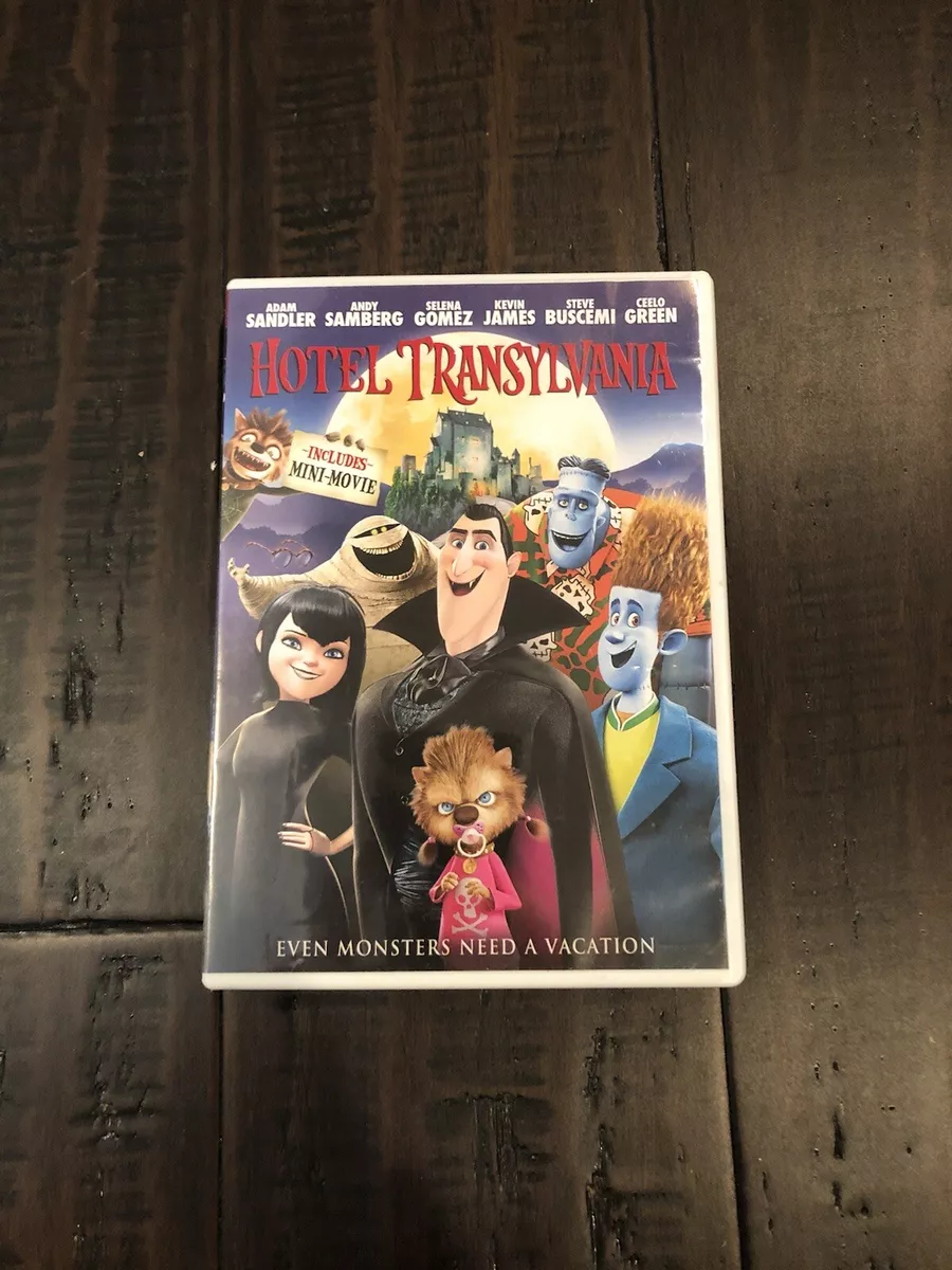 Hotel Transylvania dvd movie kids animated vampire cartoon rated