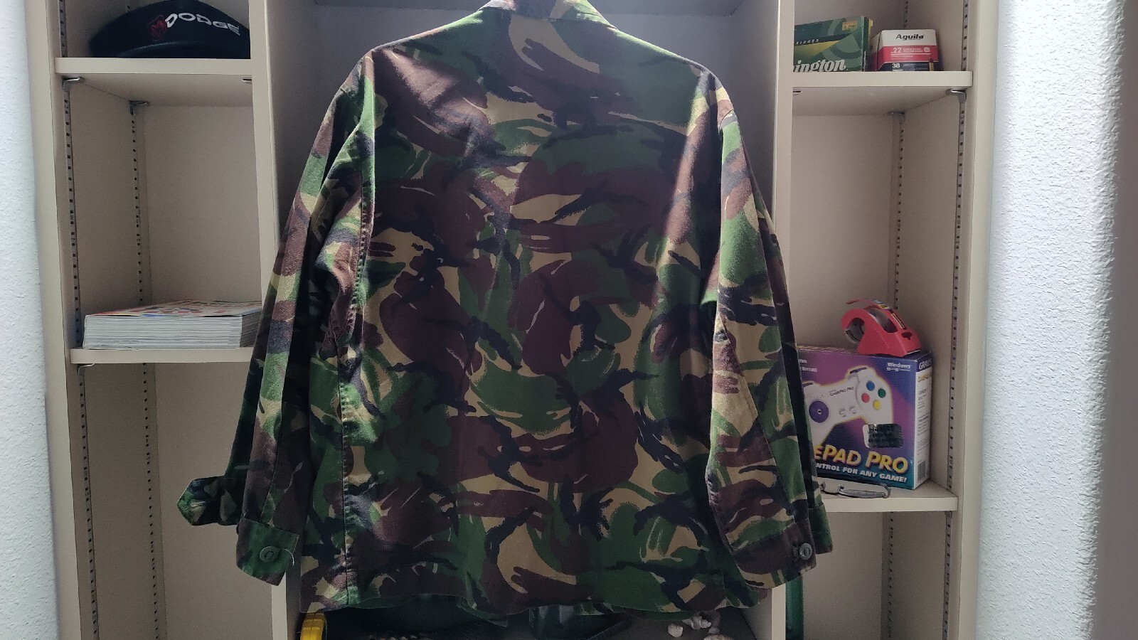 BRITISH ARMY FIELD JACKET DPM CAMO WOODLAND UK NATO 160/104 image 2