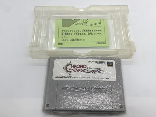 Chrono Trigger Nintendo Super Famicom SFC SNES w/box manual Japan JP game Tested - Picture 2 of 14