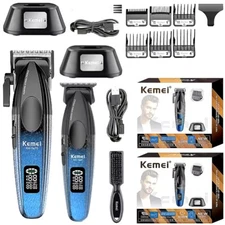 Kemei Hair Clipper & Trimmer Combo - Kemei 1669/1670