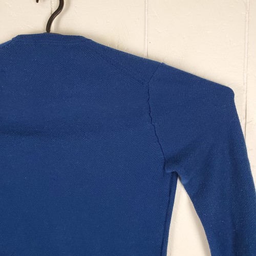 MIchael Kors Sweater Men Extra Large Blue Crew Neck Long Sleeve Knitted Pullover - Picture 12 of 15