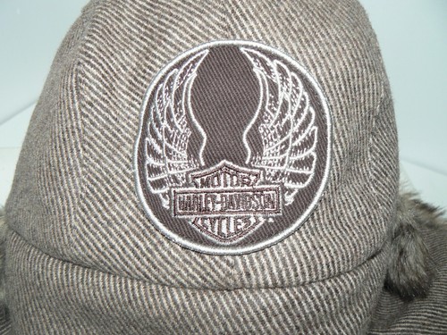 Brown Unisex HARLEY DAVIDSON Winter Hat 