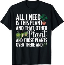 Funny Plant Art For Women Men Gardening Plant Lover Gardener Gift Unisex T-Shirt