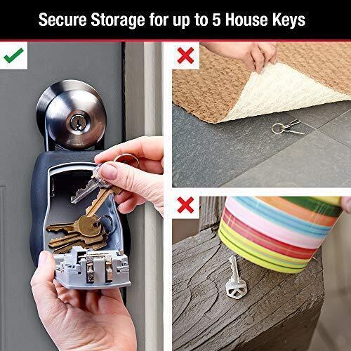 Master Lock 5400EC Set Tu Propia Combinación Caja de Bloqueo Portátil 5 Llaves Capacidad NUEVO - Imagen 3 de 8