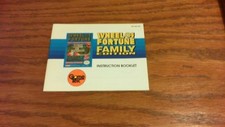 Wheel of Fortune nintendo instruction booklet