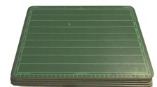 LOT OF 6 SUPER SLATE & D.C. HEATH GREEN INDIVIDUAL SCHOOL CHALKBOARDS 10 X 13"