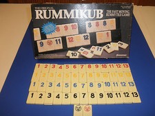Orignl Rummikub 1990 Pressman 400 Rplmt Tiles Per Each Numbers Etched Engraved