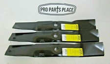 3 USA XHT blades will fit John Deere M143520 M145516 UC22010 on 54C Decks 54"