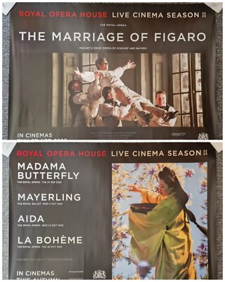 Royal Opera House Ballet Cinema Posters - Marriage Of Figaro, Madama ...