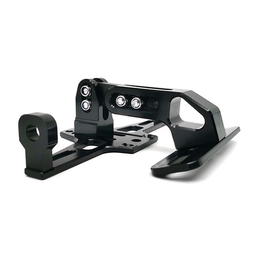 Supporto Targa Moto Telaio Supporto Posteriore Con Luce Regolabile - Foto 14 di 17