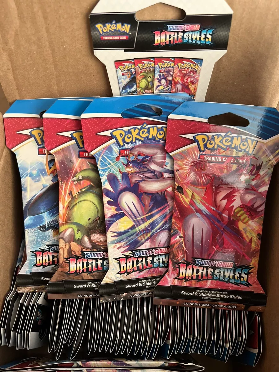 Pokémon TCG: Sword & Shield-Battle Styles Sleeved Booster Pack (10 Cards)