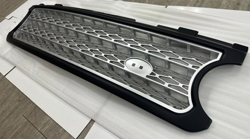 MIT BLACK & SILVER GRILL FOR RANGE ROVER L322 SUPERCHARGED MODEL 2006-2009 - Picture 5 of 6