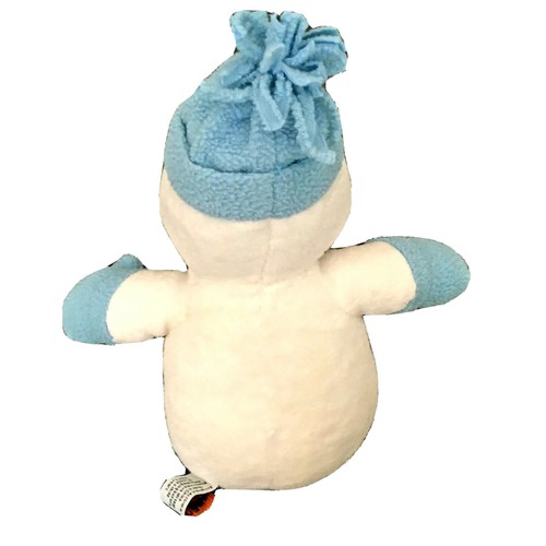 Snow Pals 24cm Perisher The Snowman w Blue Beanie & Gloves Cuddly Soft Plush Toy - 第 3/6 張圖片