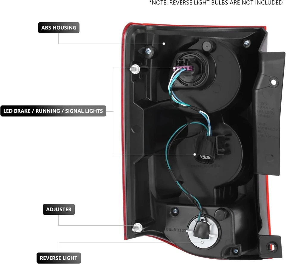 2011 - 2020 Right Side Led Tail Light Assembly For Dodge Grand Caravan - Image 3 of 4