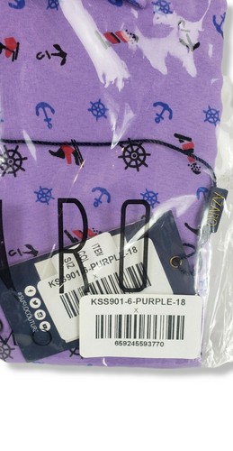 Azaro Uomo Boys Button Down Shirt Sailor Like Dad Purple 18 - Picture 5 of 10