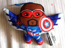 McDonalds Captain America in Flight Toy Ornament Number 7 From 2024