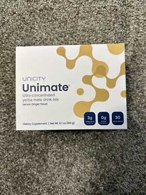 Unicity UNIMATE 30 Pack - Lemon Ginger (exp 2026) | eBay