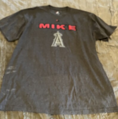 MIKE TROUT Anaheim LOS ANGELES Angels Baseball Majestic