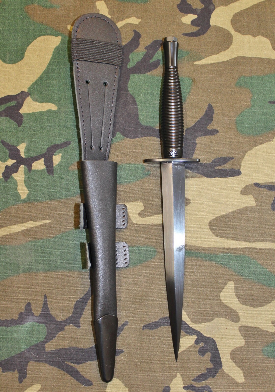 British Army Fairbairn Sykes Commando knife, 3rd pat. made in Sheffield