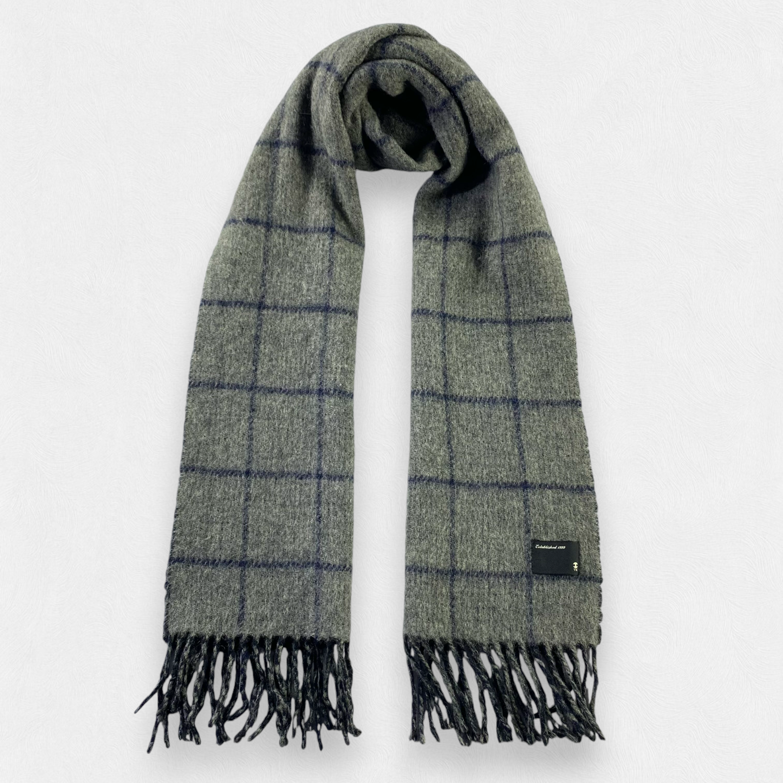 Takeo Kikuchi Wool Scarf Muffler Warm Winter Neckwear