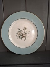 Royal Doulton Rose Elegans  Side Plate Blue Floral 6.5 inches