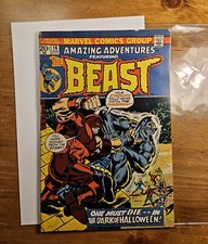 Amazing Adventures #16 (Marvel Comics January 1973. THE BEAST & JUGGERNAUT.