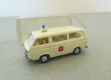 Early Wiking 1/87th HO Scale 1970's Volkswagen Kombi 'Johanniter Einsatzwag' Van