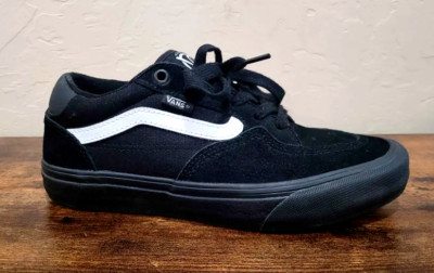 Vans Rowan Skateboarding Shoes (Black/White)
