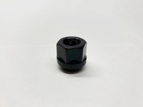 20 OPEN END BLACK BULGE ACORN LUG NUTS | 12x1.5 | 3/4" HEX | LEXUS | TOYOTA - Picture 2 of 4