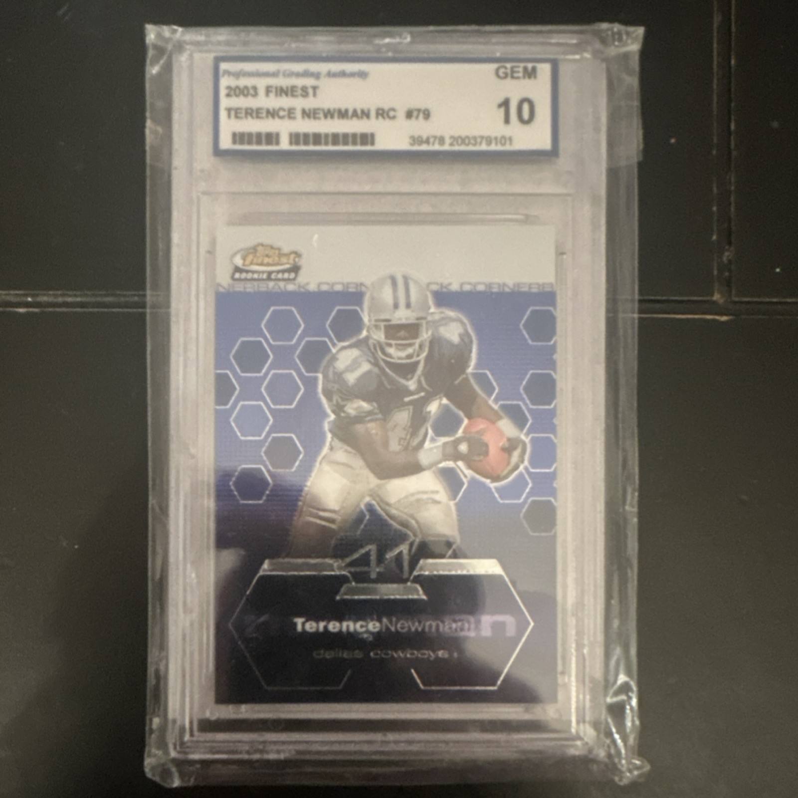 Terence Newman Finest #79 Base