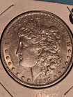1897O US Morgan Silver Dollar New Orleans Mint, Au Details