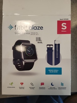Fitbit Blaze SmartFitness Watch - Black (extra band) bundle
