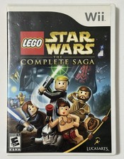 LEGO Star Wars: The Complete Saga - Nintendo Wii Complete *Tested & Working*