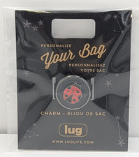 Lug LADYBUG Novelty Enamel Charm PERSONALIZE YOUR BAG Purse