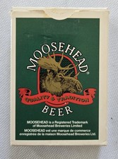 Moosehead Beer Playing Cards,Complete Deck, International Card Co. Made in USA