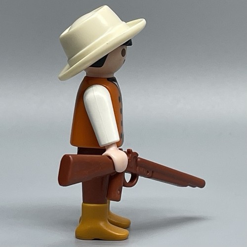 Playmobil Western Express Stage Coach Passenger Boy Male Child Figure 3803 VTG - Picture 3 of 3