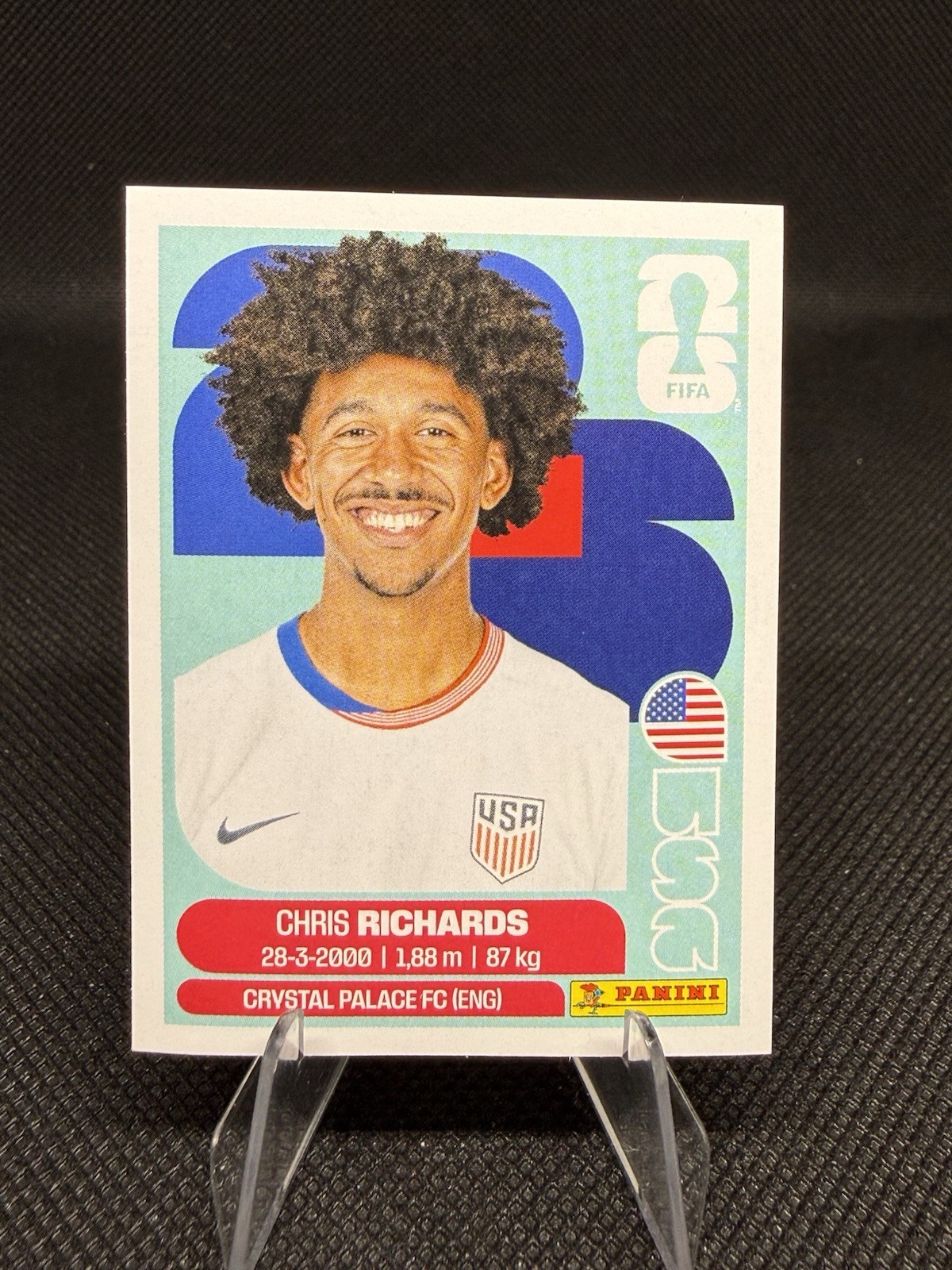 2026 Panini FIFA World Cup Sticker Chris Richards #USA 3 - United States