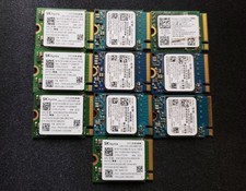 [ BULK LOT of 10] NVME 128GB SSD Size 2230 Various Brands SAMSUNG HYNIX SANDISK