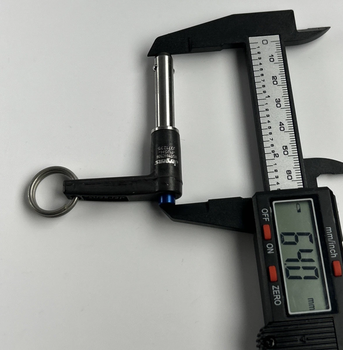 Jergens MS17986C508 Quick Release Pin Button Handle photo 6