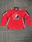 Y2K Authenticated Nike Team Canada World Cup Red Hockey Jersey- Size: Small
