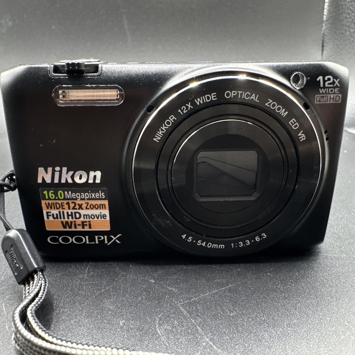 Nikon COOLPIX S6800 16.0MP Digital Camera Black - Won't