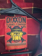 Dixxon Flannel Company Leatherneck Red/Black/Yellow Plaid Flannel Shirt 2X
