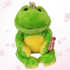⭐️ CHARM ⭐️ 2005 TY Beanie Baby FROG - MWMT'S